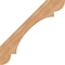 Ekena Millwork 5 1/2"W x 40"D x 40"H Olympic Smooth Knee Brace, Western Red Cedar BRC06X40X40OLY00SWR - alternate 3